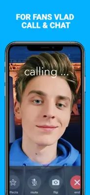 Vlad A4 Real Call & Chat Game android App screenshot 1